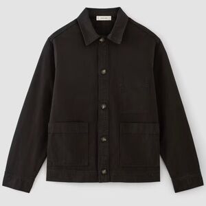 Everlane - Organic Cotton Chore Jacket - Black - Large